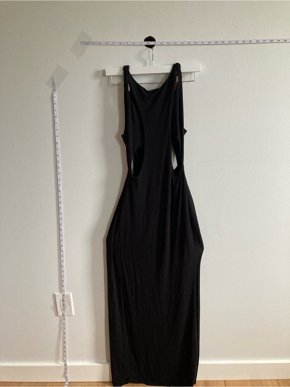 Blessed are the meek size 3 Black Cutout Maxi Dress - Picture 5 of 6